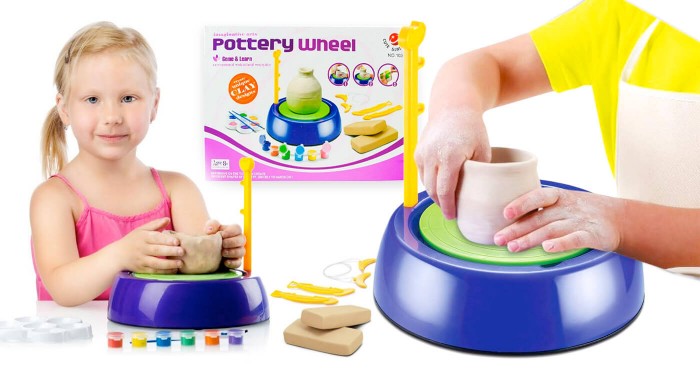 Detský hrnčiarsky kruh