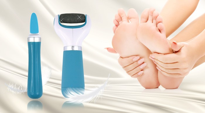 Elektrické pilníky na chodidlá a nechty