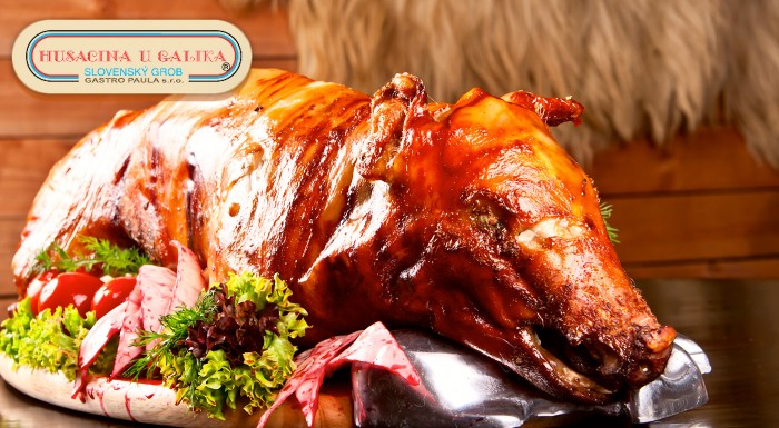 Lahodné pečené prasiatko s oblohou od Galika