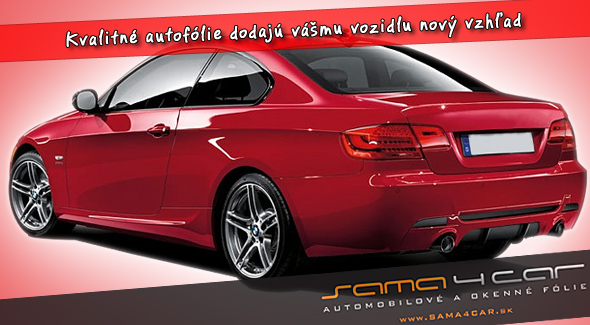 Autofólie na všetky automobily za super cenu!