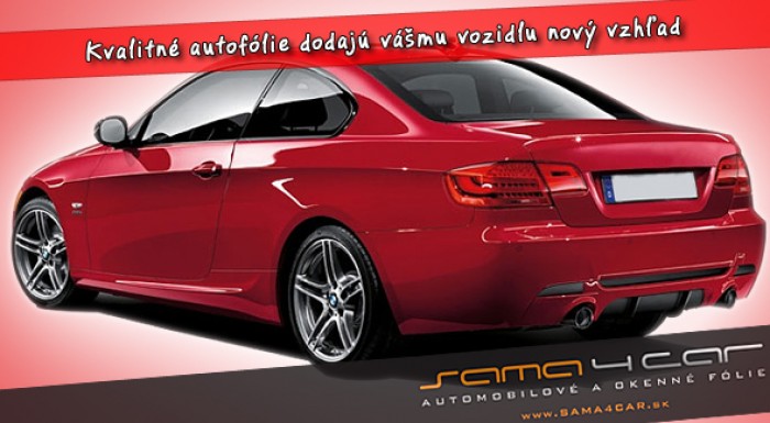 Autofólie na všetky automobily za super cenu!