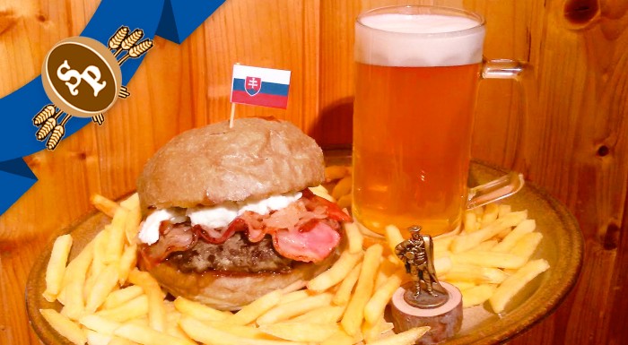 Domáci Jánošíkov hamburger v Starom meste