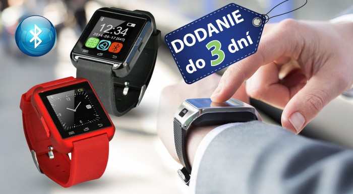 Inteligentné hodinky Smart Watch v 3 farbách