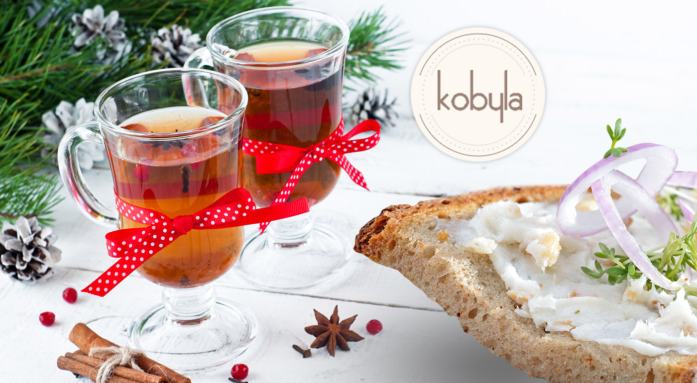 Varené vínko a mastný chleba s cibuľou