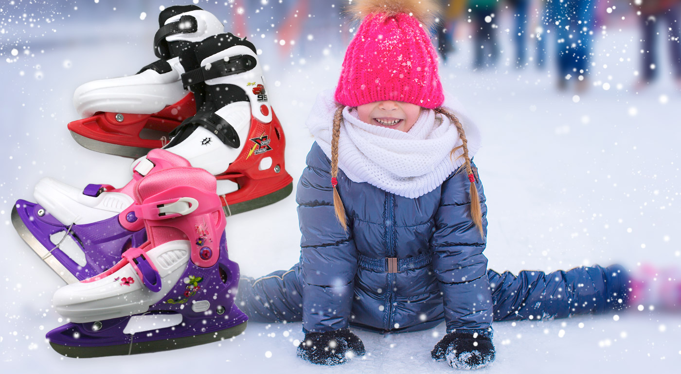 Detské korčule na ľad alebo kolieskové korčule