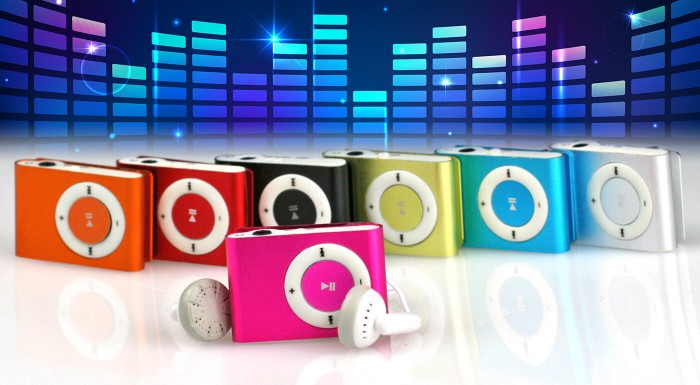 Šikovný MP3 prehrávač