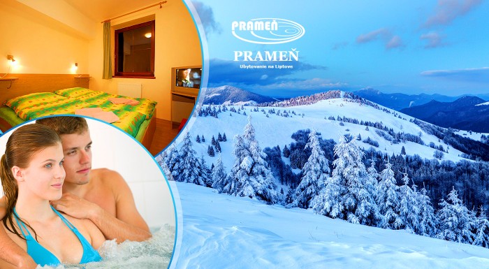 Zima na Liptove v Penzióne Prameň