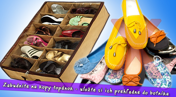 Pomocník, s ktorým bude vaša obuv vždy na svojom mieste.