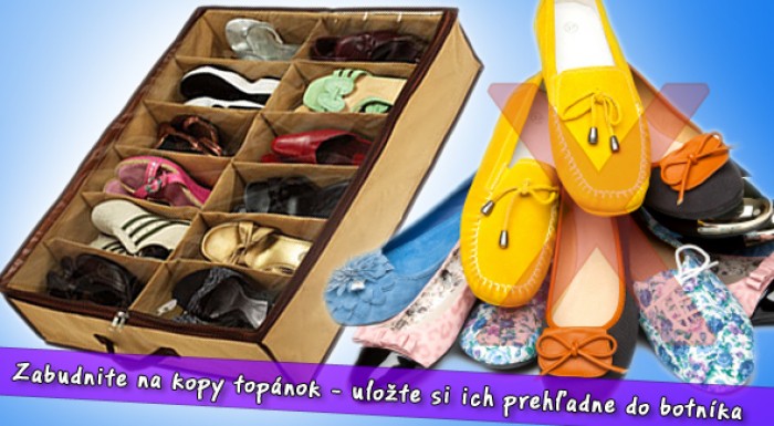 Pomocník, s ktorým bude vaša obuv vždy na svojom mieste.