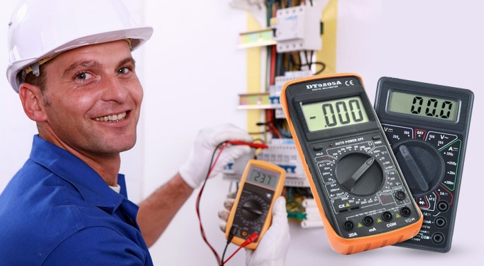 Digitálne multimetre - 2 druhy