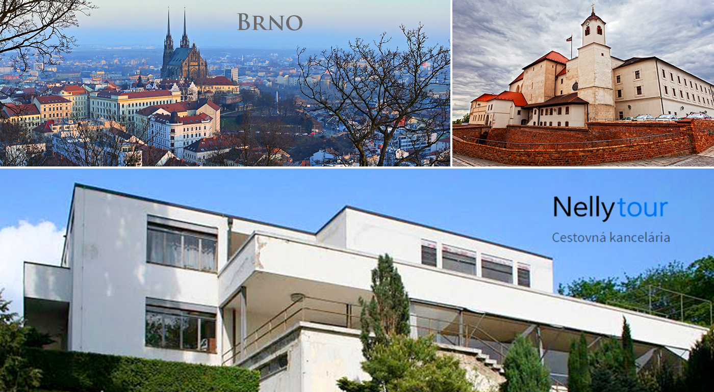 Vila Tugendhat a Kasematy hradu Špilberk