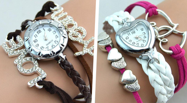 Dámske hodinky vo VINTAGE štýle