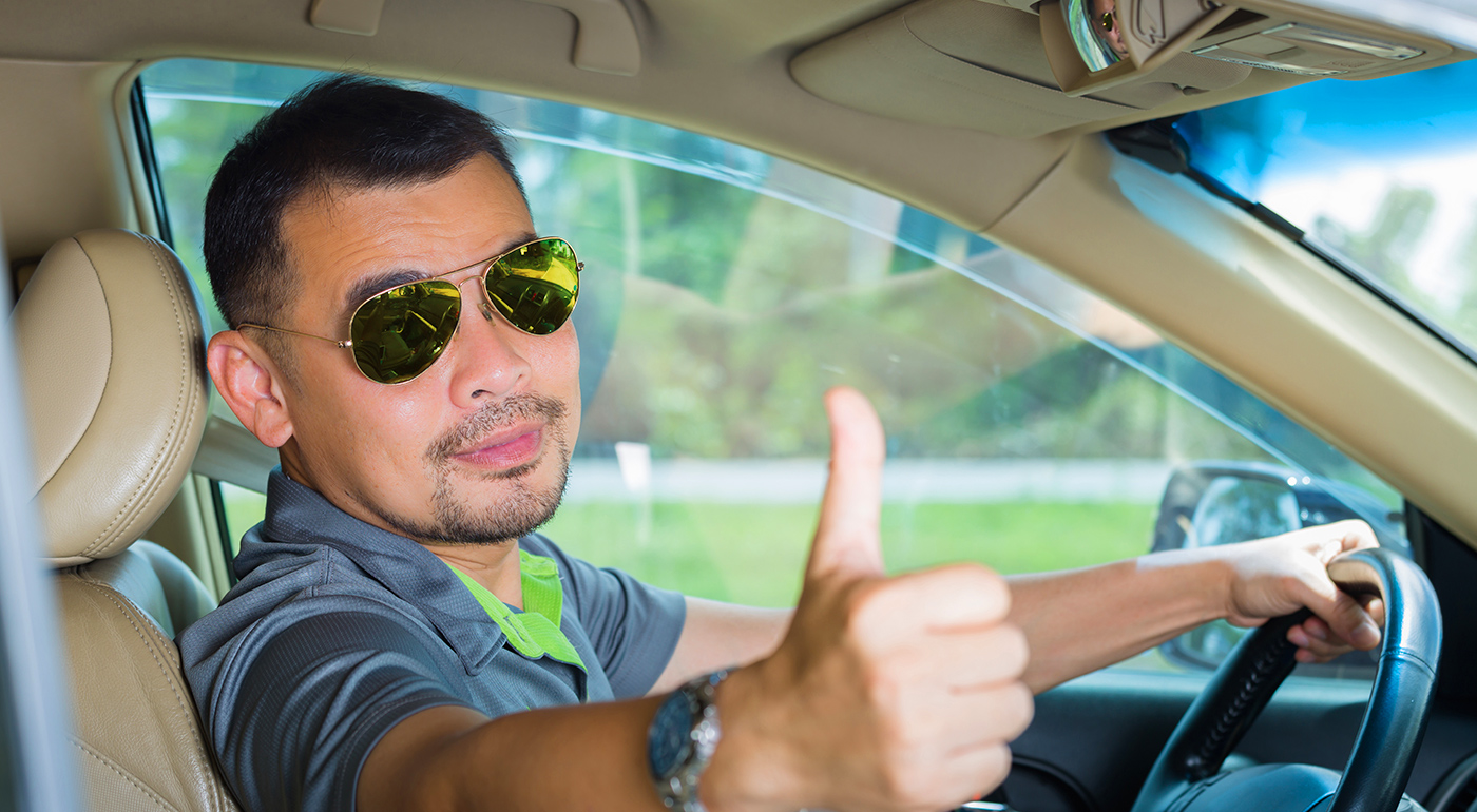 Okuliare do tmy pre vodičov