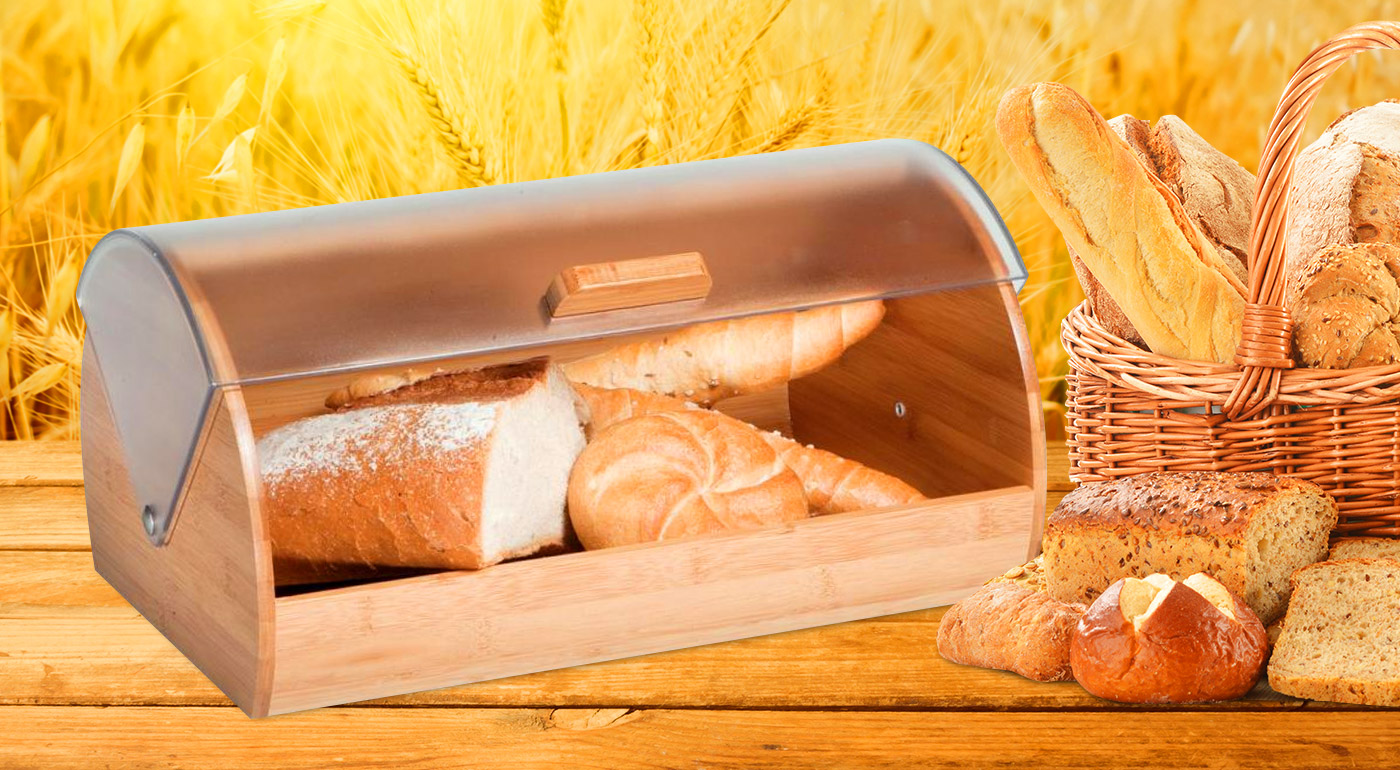 Bambusový chlebník