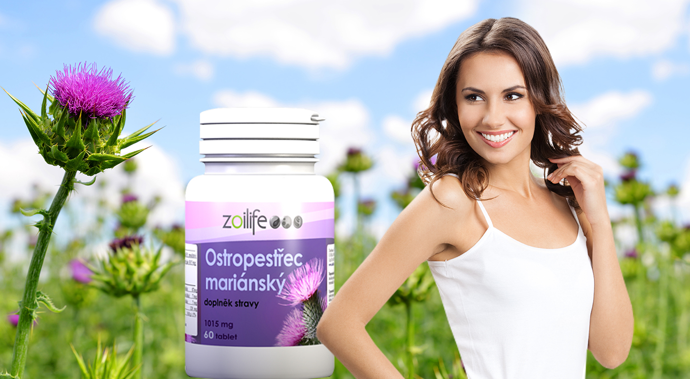 Ostropestrec mariánsky - výživové tablety