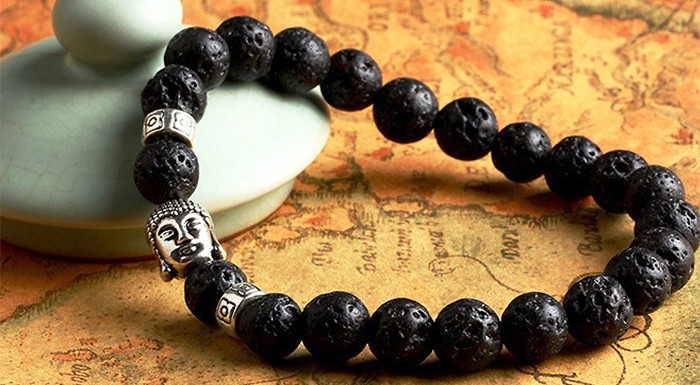 Buddha náramky z prírodných kameňov