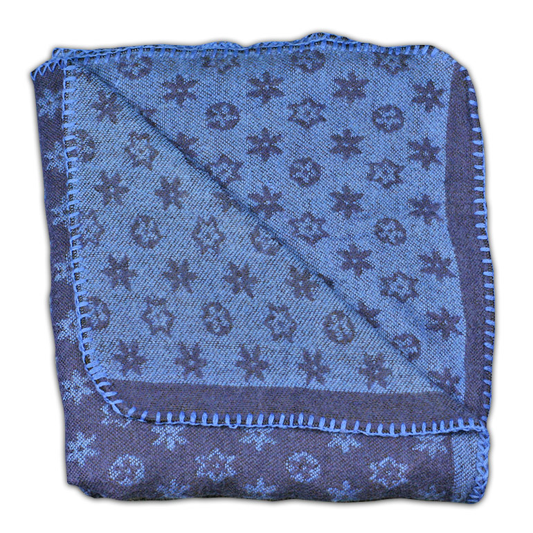 Dámske pončo - modrá