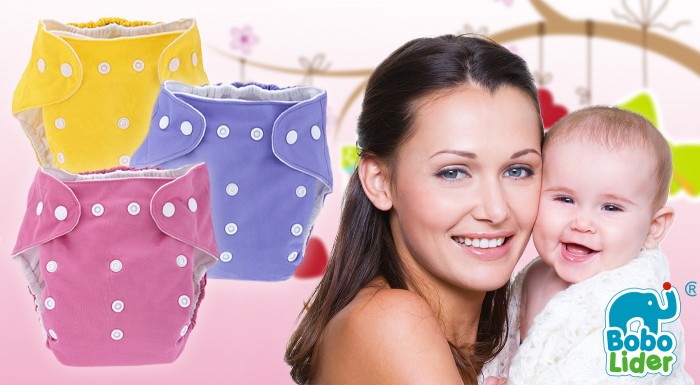 Detské látkové eko plienky s vkladačkou