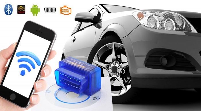 Bluetooth diagnostika motora