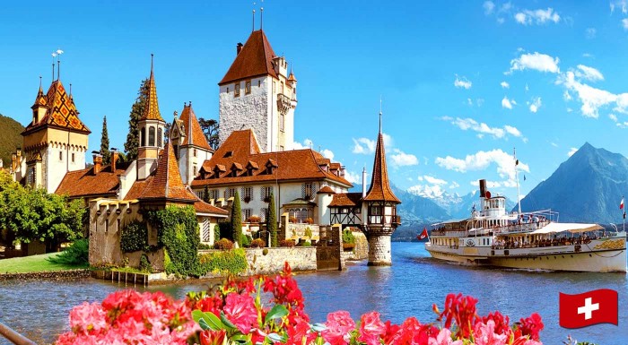 Rozprávkové Švajčiarsko a ostrov kvetov Mainau