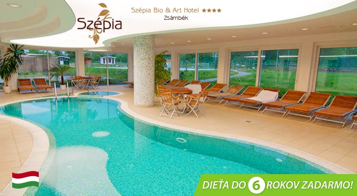 Wellness v maďarskom Szépia Bio & Art Hotel****