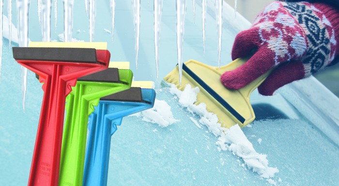 Škrabka MURSKA do auta z mosadze