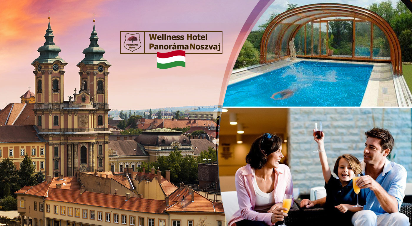 Oddych vo Wellness Hotel Panoráma Noszvaj