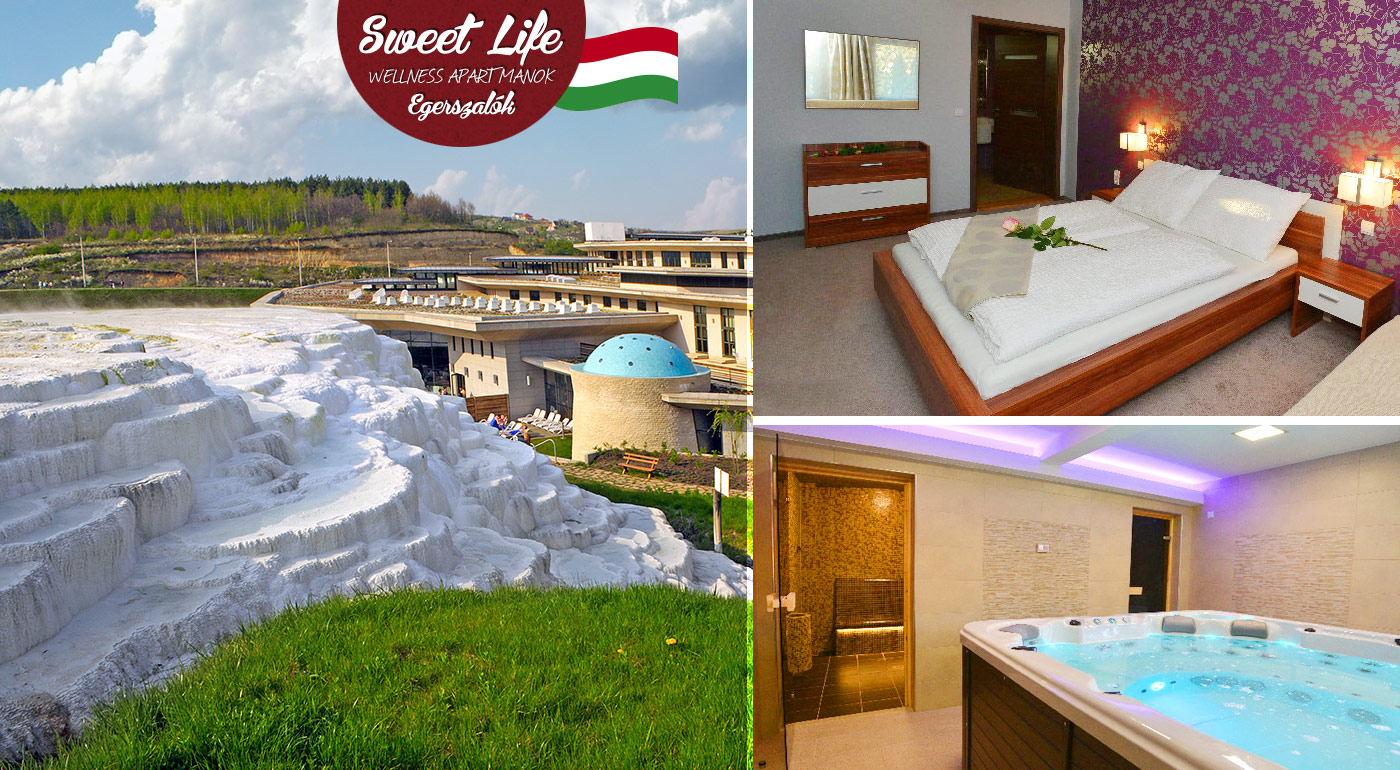 Jarný pobyt vo Sweet Life Wellness Apartmánoch