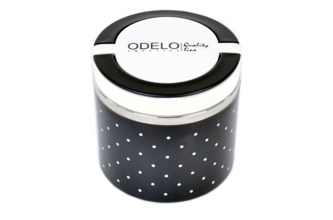 A1. Termoobedár nerezový 1-dielny ODELO model OD1281, objem: 630 ml  - čierny