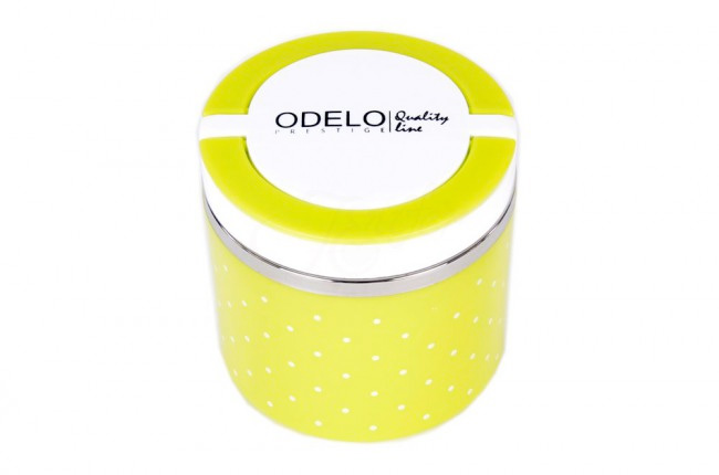 A2. Termoobedár nerezový 1-dielny ODELO model OD1282, objem: 630 ml  - zelený