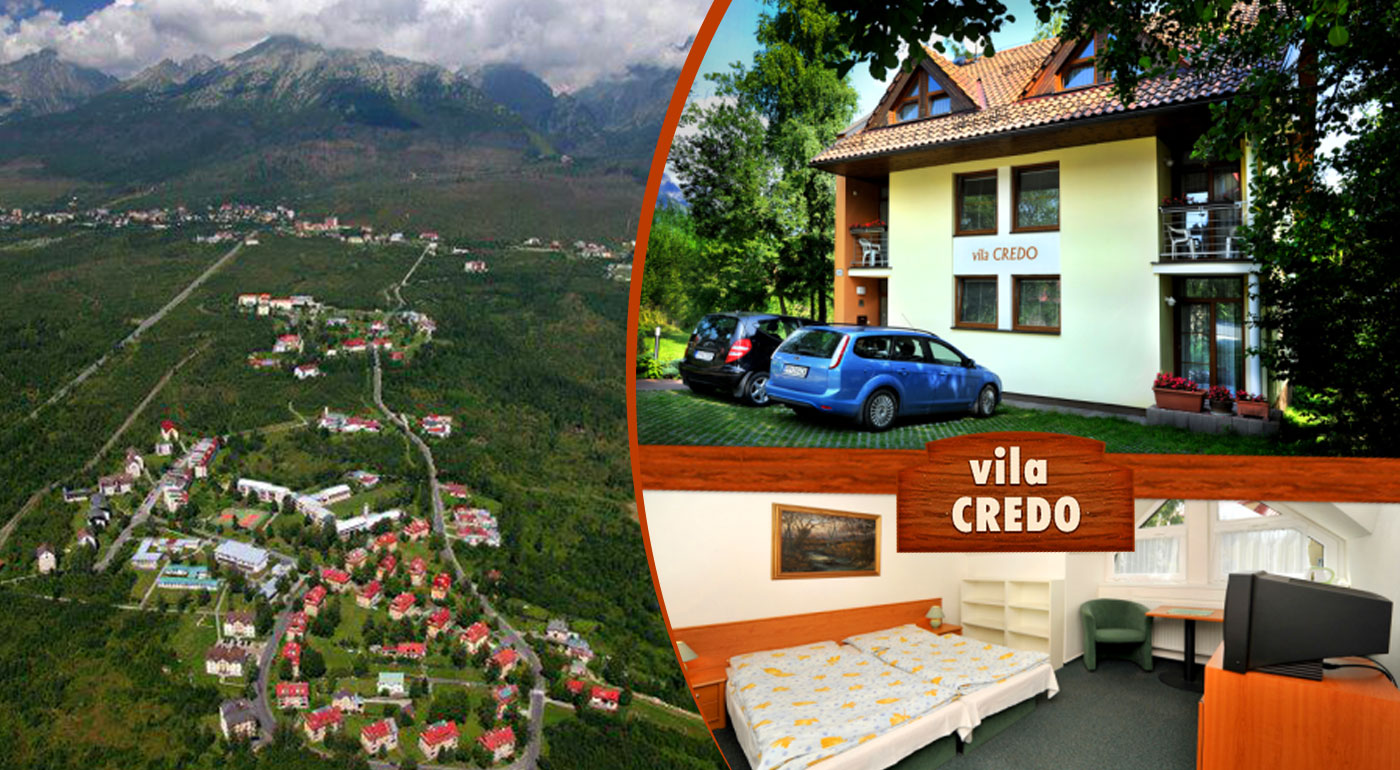 Oddych vo Vysokých Tatrách na 4 alebo 5 dní