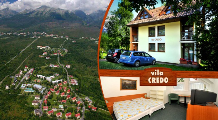 Oddych vo Vysokých Tatrách na 4 alebo 5 dní