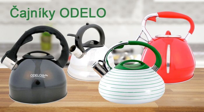 Štýlové čajníky s píšťalkou s objemom 3 litre
