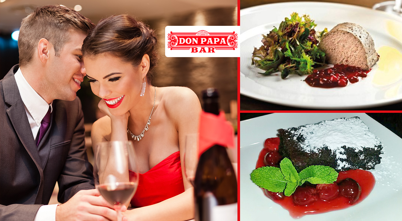 Slávnostné menu pre dvoch v obľúbenom Don Papa