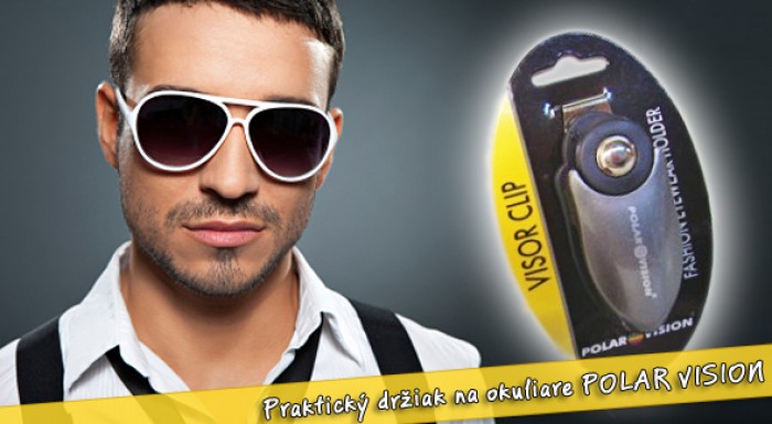 Držiak na okuliare Polar Vision aj s poštovným. 