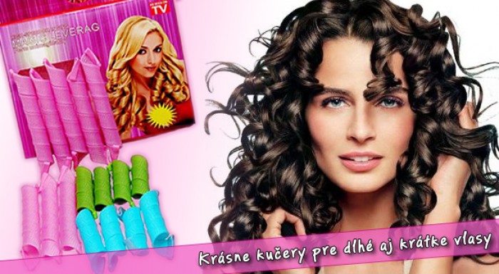 Magické nátačky pre krásne kučeravé vlasy. 