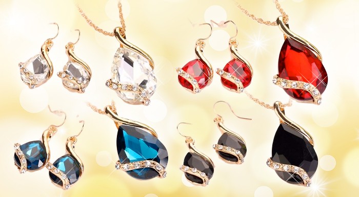 Elegantný 2 dielny set šperkov Tia