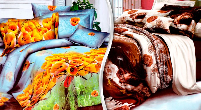 3D posteľné obliečky