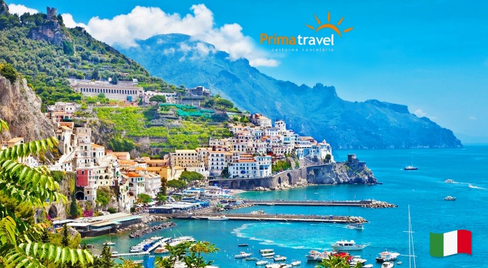 Taliansky termálny ostrov Ischia a pobrežie Amalfi