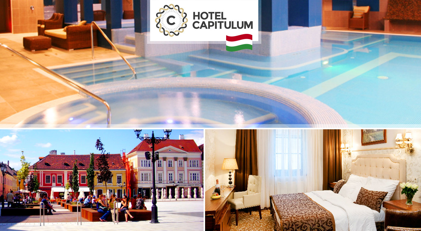 3 dni v Hoteli Capitulum**** s wellness v Maďarsku