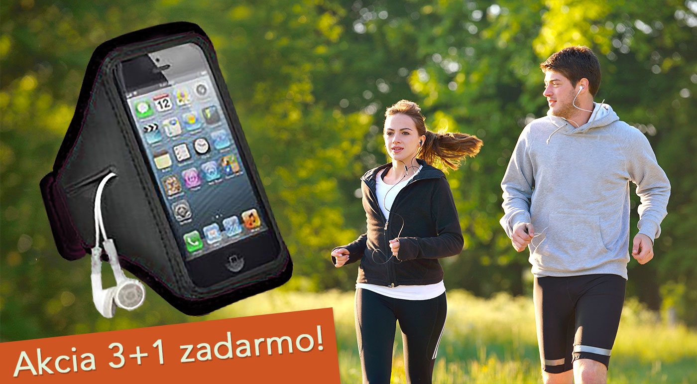 Puzdro na mobil alebo mp3 s pútkom na pripevnenie 
