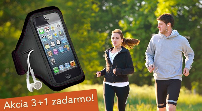 Puzdro na mobil alebo mp3 s pútkom na pripevnenie 
