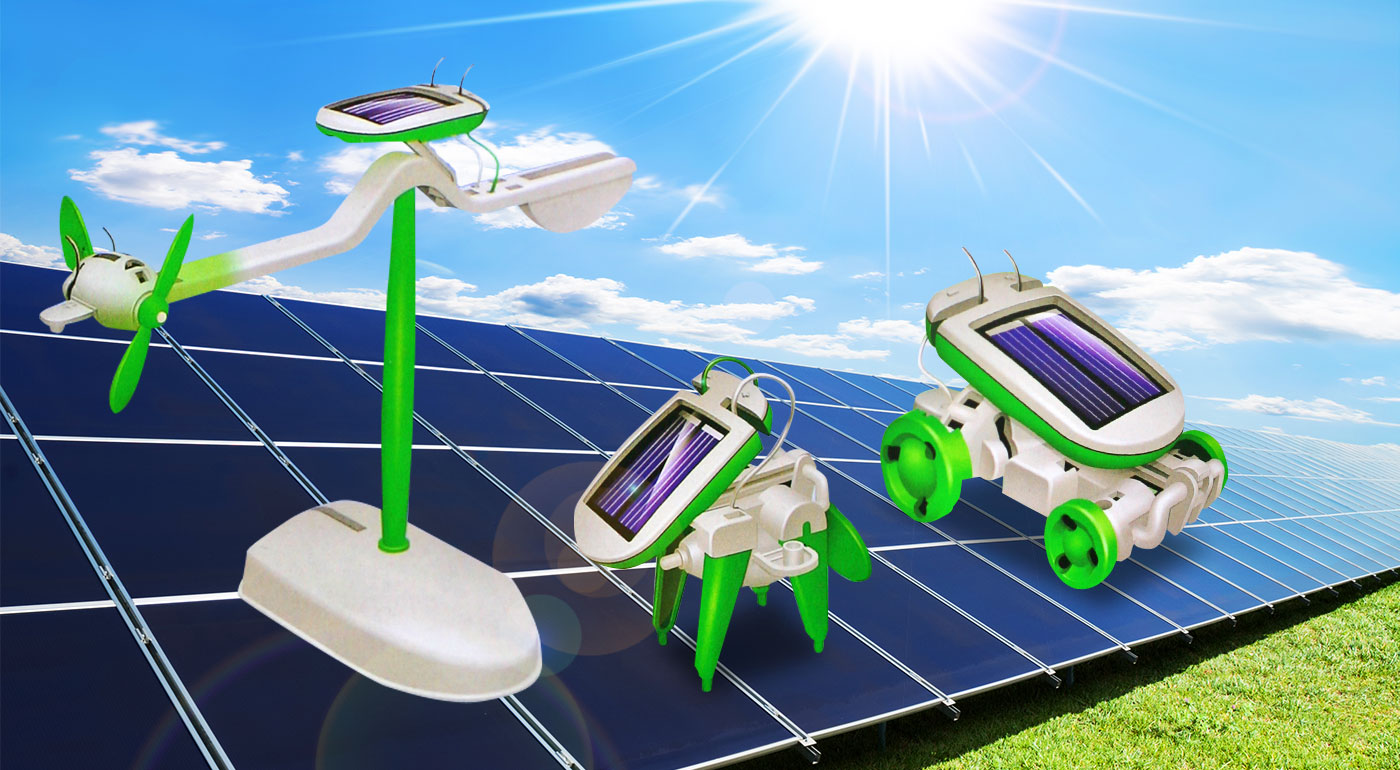 Solárna EKO stavebnica 6v1