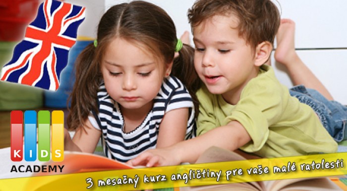 KIDS Academy Košice - 3 mesačný kurz angličtiny pre deti.