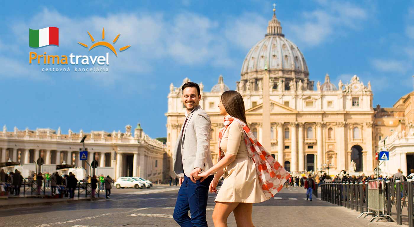 5-dňový zájazd do Ríma s pobytom pri mori