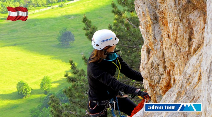 Kurz lezenia na via ferratách v Rakúsku