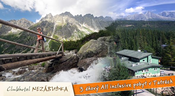 All inclusive pobyt v Tatranskej Štrbe vo Vysokých Tatrách.
