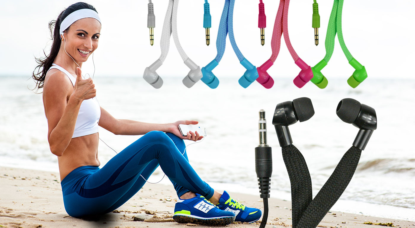 Šnúrkové slúchadlá do uší