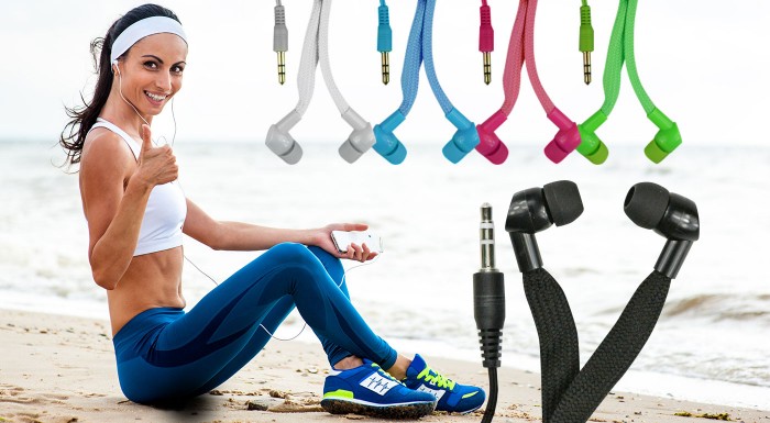 Šnúrkové slúchadlá do uší