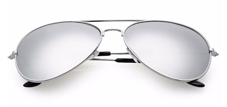 Slnečné okuliare - strieborné